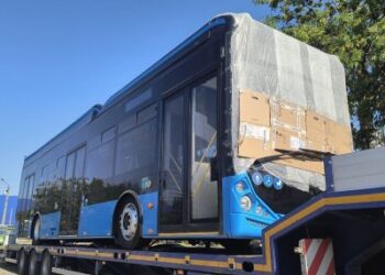 До Миколаєва прибув шостий тролейбус “PTS” з автономним ходом до 20 кілометрів » Миколаївський Оглядач