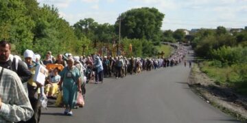Хресний хід до Почаївської лаври 2024 іде на Тернопільщину