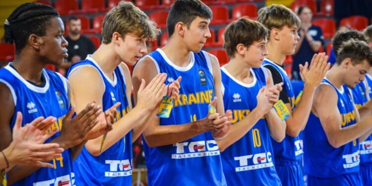 Юнацька чоловіча збірна U-18 гратиме за 9-16 місця на Євробаскеті – Федерація баскетболу України