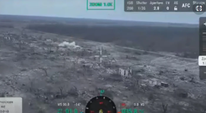 Село Кринки, Херсонщина. Вид з дрону. Відео надане 38 ОБрМП. Літо 2024 / Радіо Свобода