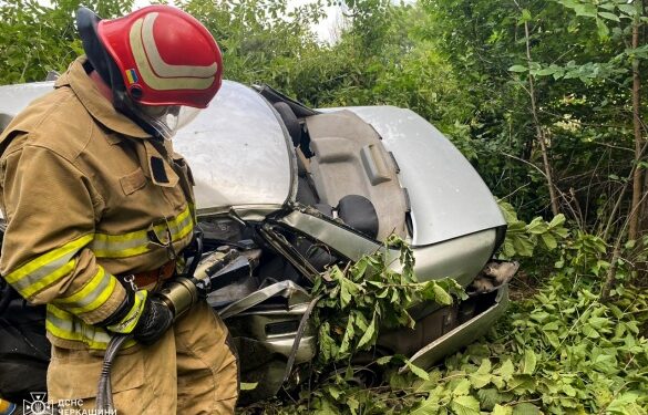 На Звенигородщині у аварії постраждало п’ятеро людей, з них двоє дітей