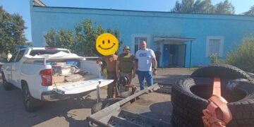 Підсилення для ЗСУ: комунальне підприємство передало запчастини та шини для авто — Новости Черкасс