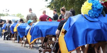 Прощання з воїнами в Полтаві: п’ятеро героїв на щиті – ПОЛТАВА СЬОГОДНІ