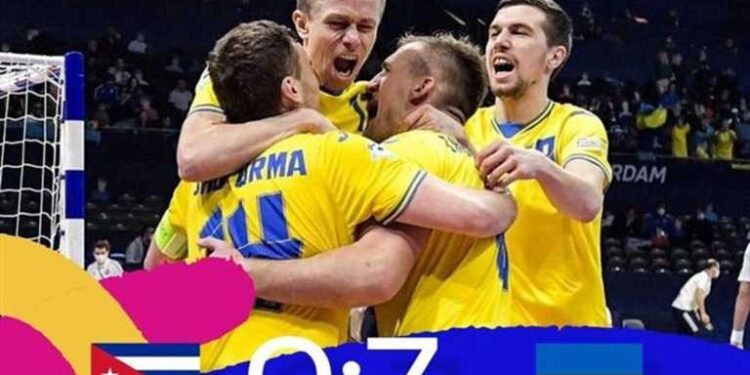 Сборная Украины по футзалу разгромила Кубу во втором туре турнира четырех команд в Португалии