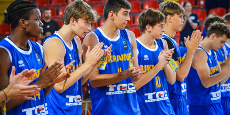 Словаччина — Україна: відеотрансляція чоловічого чемпіонату Європи U-18 – Федерація баскетболу України