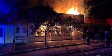 У Жашкові горів магазин