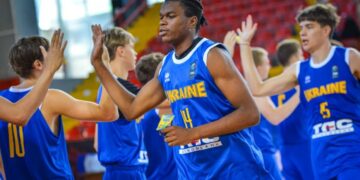 Україна — Північна Македонія: відеотрансляція матчу чемпіонату Європи U-18 – Федерація баскетболу України