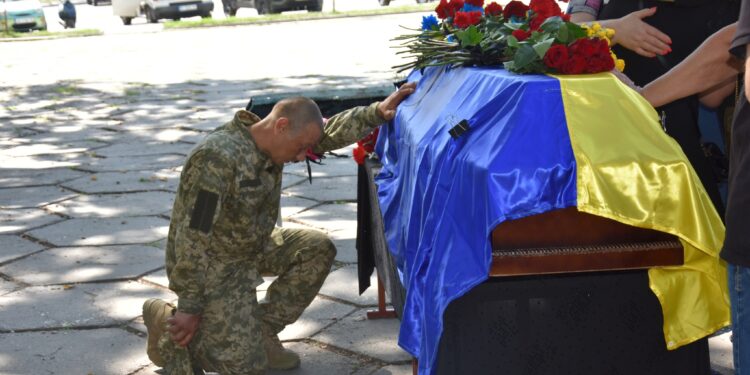 Загиблого у Росії воїна з Полтавщини провели в останню путь