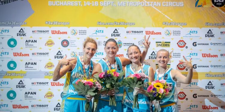 Жіноча збірна України 3х3: історія виступів на чемпіонатах Європи – Федерація баскетболу України