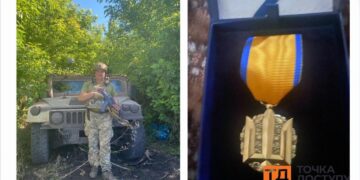 Військовий з Кіровоградської області отримав відзнаку від Міністра оборони