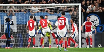 «Аталанта» и «Арсенал» разыграли ничью в 1-м туре Лиги чемпионов