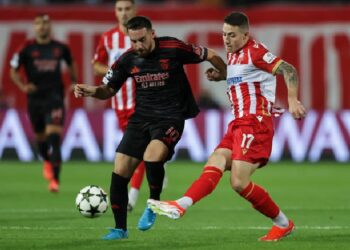 «Бенфика» обыграла «Црвену Звезду» на старте нового сезона Лиги чемпионов