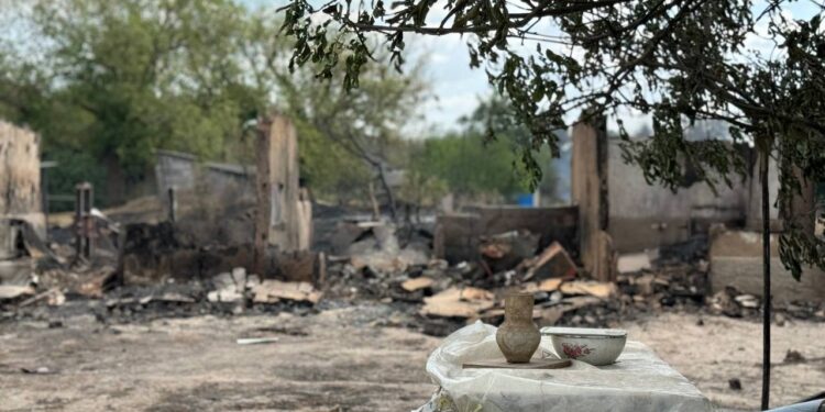 Через пожежу на Полтавщині евакуювали понад 70 людей