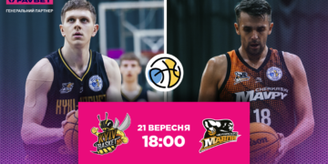 Київ-Баскет — Черкаські Мавпи: відеотрансляція турніру до Дня захисників та захисниць України – Федерація баскетболу України