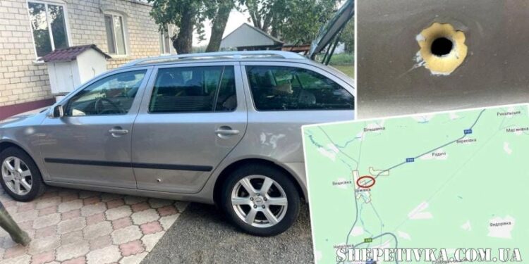 Невідомий “снайпер” обстрілює автівки на автошляху Р-49 “Васьковичі-Шепетівка” —Хмельнитчина