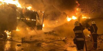 Під час нічної атаки над Хмельниччиною збили один БпЛа: знову постраждала Львівщина —Хмельнитчина