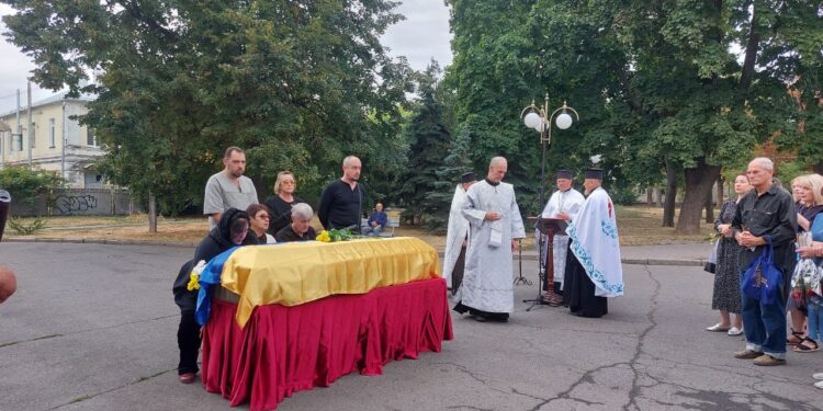 Полтава віддала останню шану убитиму в бою воїну