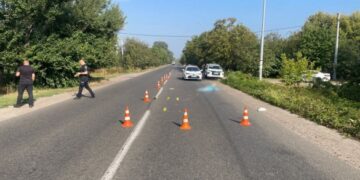 У Черкаському районі водій мотоциклу на смерть збив пенсіонерку