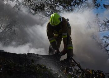 У Миколаєві вогнеборці гасили одразу дві пожежі у Центральному районі » Миколаївський Оглядач