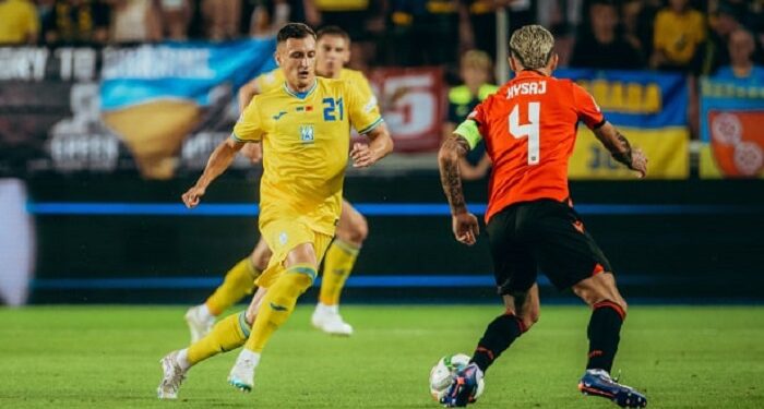 Украина провалилась на старте Лиги наций, упустив победу над Албанией