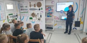 Урок безпечної поведінки для дітей – мобільний клас завітав до ліцею у Миколаєві » Миколаївський Оглядач
