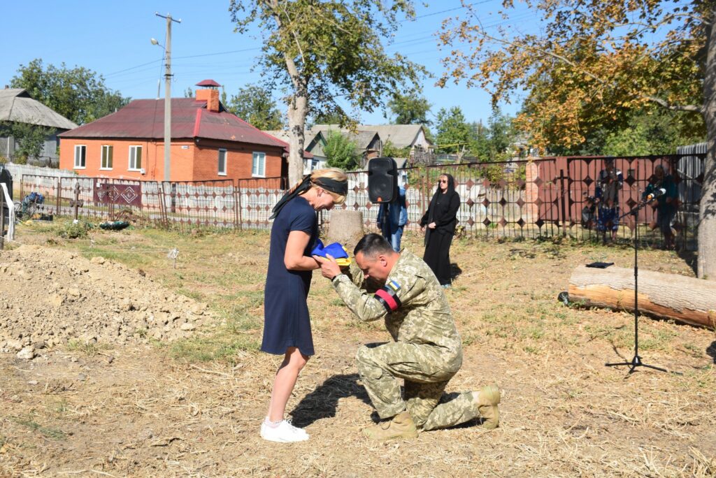 Валентин Рудь на щиті