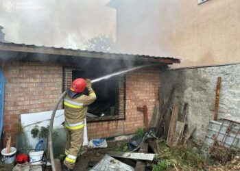 12 жовтня рятувальники ліквідували пожежу господарчої споруди у Миколаєві » Миколаївський Оглядач
