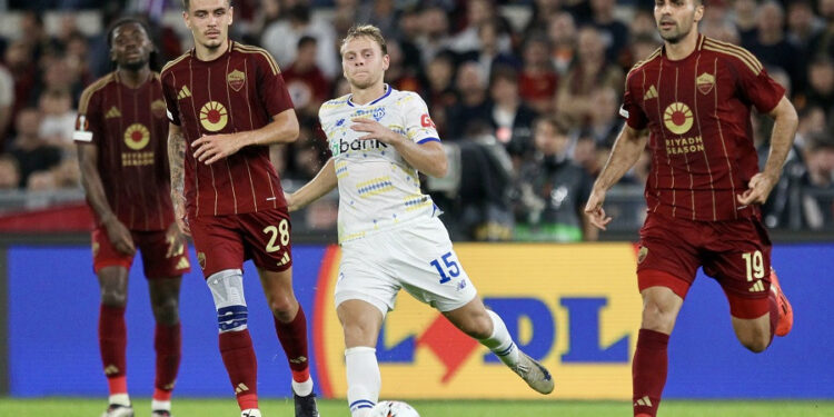 «Динамо» експериментальним варіантом складу не зробило сюрприз у Римі