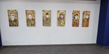 Герої серед нас: виставка військових портретів прикрасила Черкаський ЦНАП — Новости Черкасс