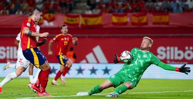 Испания минимально обыграла Данию в 3 туре Лиги наций