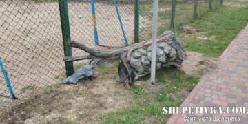 На Шепетівщині вандали пошкодили питний фонтанчик —Хмельнитчина