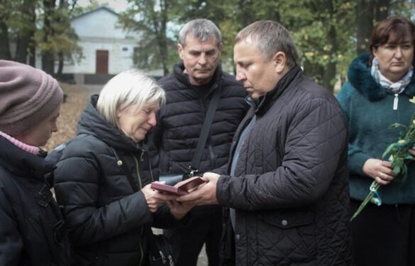 На Уманщині полеглого захисника посмертно нагородили орденом