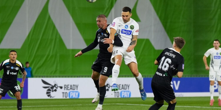 Олексій Гуцуляк забив 40-й м’яч в УПЛ у 40-му матчі «Полісся» в елітному дивізіоні