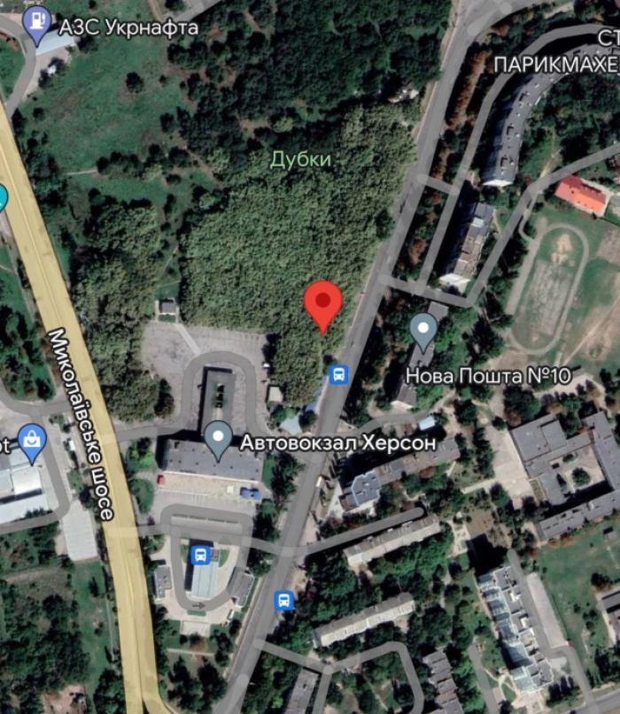 Ймовірне місце скоєння злочини. Скріншот: Національна поліція України.