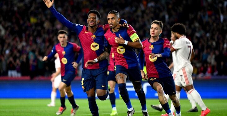 Разгром по-каталонски. «Барселона» крупно обыграла «Баварию» в Лиге чемпионов