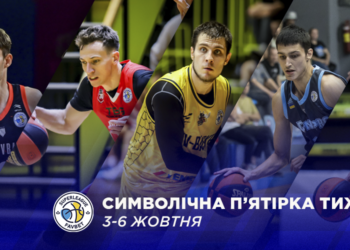 Визначено символічну збірну та MVP першого тижня Суперліги Favbet – Федерація баскетболу України
