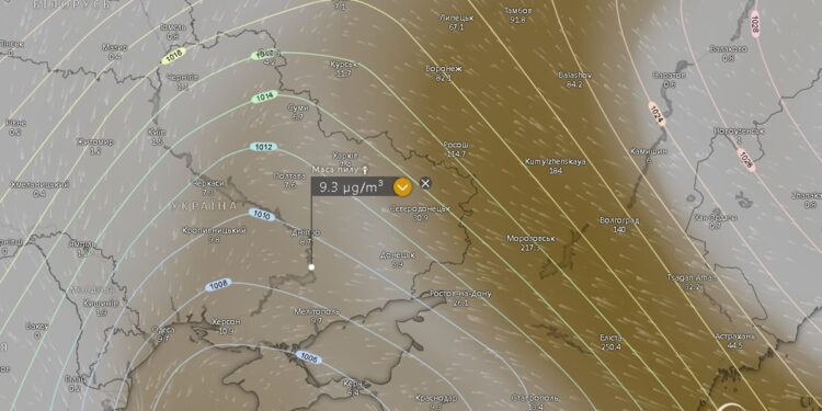 Запоріжжя накрила пилова буря з росії – скільки вона триватиме | Новости Запорожья