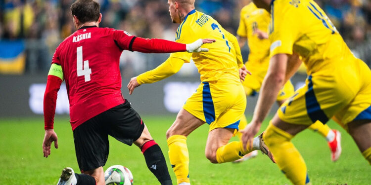 Збірна Грузії увійшла до списку найбільш регулярних суперників збірної України