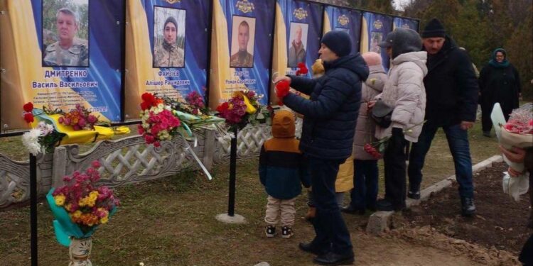 Алею пам’яті відкрили у селі Несваткове Кіровоградської області