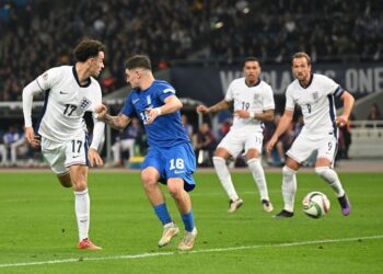 Англия разгромила Грецию в 5-м туре Лиги наций