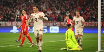 «Бенфика» минимально проиграла «Баварии» в Лиге чемпионов