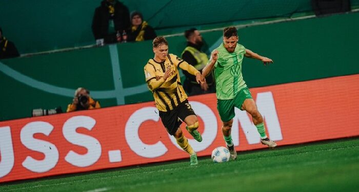 «Боруссия» Дортмунд сенсационно вылетела из Кубка Германии, уступив в овертайме «Вольфсбургу»