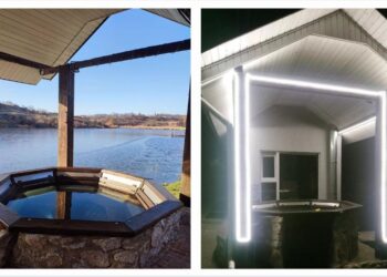 Карпатський чан, лазня та незабутній відпочинок на березі річки у River Club