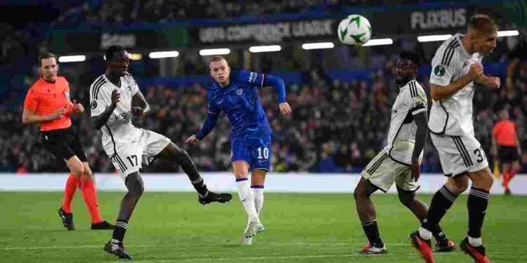 Гол Михаила Мудрика в матче «Челси» – «Ноа» Лиги конференций стал лучшим в рамках 3-го тура