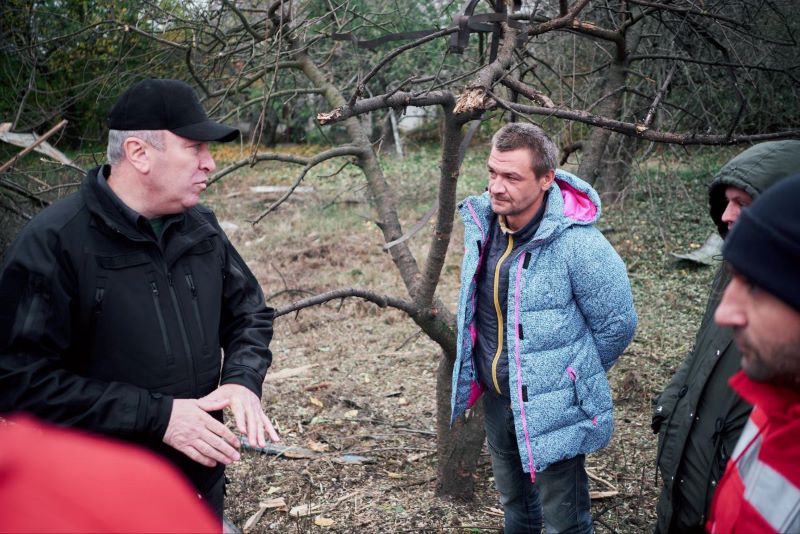 Ігор Табурець про ліквідацію наслідків дронової атаки на Черкащині 