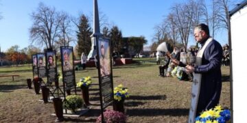 На Черкащині відкрили Алею пам’яті загиблих воїнів