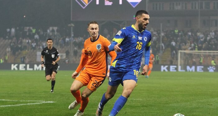 Нидерланды разыграли ничью с Боснией и Герцеговиной в заключительном туре Лиги наций