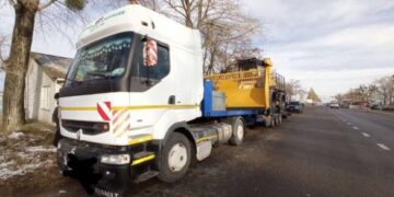 Порушники сплатять понад 100 тисяч штрафу: на Черкащині виявили вантажівку із перевищенням габариту