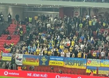 Сербия пожаловалась в УЕФА на фанатский сектор Украины и Албании
