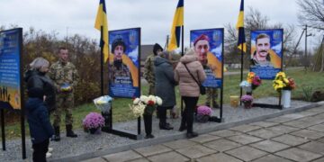 У двох селах Уманщини відкрили Алеї слави